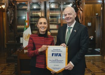 Sheinbaum promete un Mundial “histórico” en México