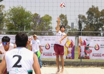 Puebla alberga voleibol de playa nacional