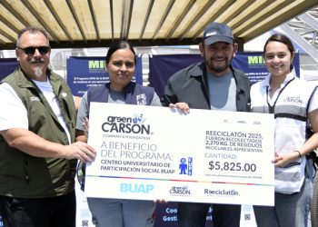 Reciclatón BUAP: toneladas y conciencia ambiental