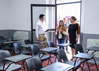 Supervisan Universidad Rosario Castellanos en Puebla